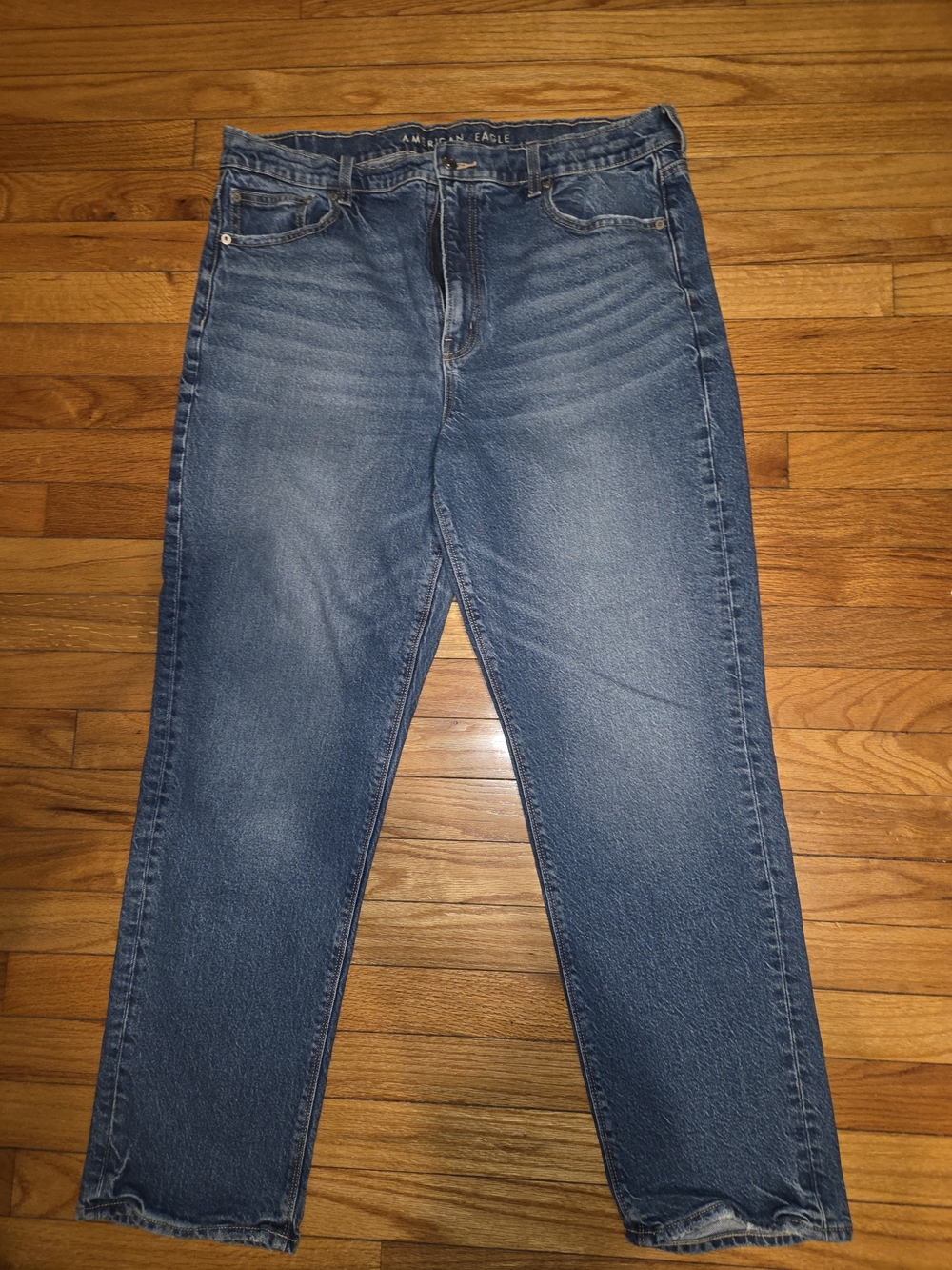 American Eagle Outfitters Super High Rise, Straight Leg 18